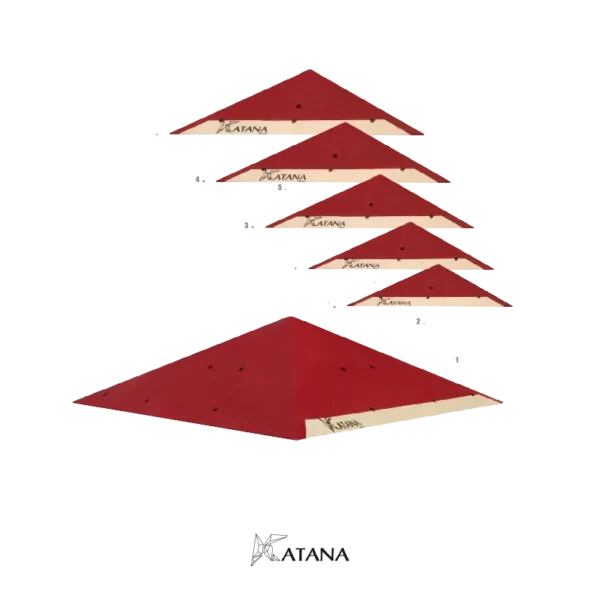 مجموعه حجم سنگ‌نوردی هرم تخت (Flat Pyramids) – ۱۰ عددی